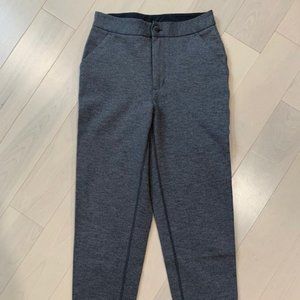 lululemon Women's City Trek Trouser Heathered Black Size 2 | 25" in seam